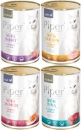 DOLINA NOTECI PIPER Animals Kot Adult Łosoś 400g