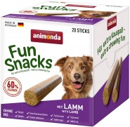 ANIMONDA Fun Snacks Pałeczki Jagnięcina 20szt.