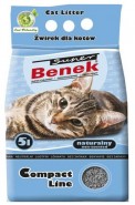 Super BENEK Compact Naturalny Żwirek bentonitowy 5l