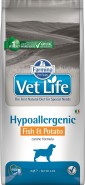 FARMINA Vet Life Hypoallergenic Fish / Potato Dog 2kg