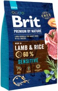BRIT Premium by Nature Lamb & Rice Sensitive 3kg