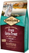 CARNILOVE Cat Adult Fresh Carp / Trout Sterilised 2kg