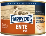 HAPPY DOG Supreme Sensible ENTE PUR Kaczka 200g