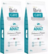 BRIT Care Adult Small & Medium Breed Salmon & Potato 2x12kg