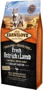 CARNILOVE Dog Adult Fresh Ostrich / Lamb Small 6kg