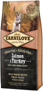 CARNILOVE Salmon & Turkey Puppy Large Breed 12kg