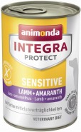 ANIMONDA INTEGRA Protect SENSITIVE Jagnięcina Amarantus dla psa 400g