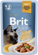 BRIT Premium Cat Gravy Fillets Tuna TUŃCZYK sos 85g