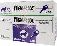 FLEVOX Spot-On Psy 40-60 kg 3szt. *ODBIÓR WŁASNY, ZLECENIE KURIERA*