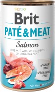 BRIT Paté & Meat Salmon ŁOSOŚ 400g