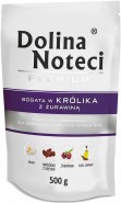 DOLINA NOTECI PREMIUM Królik z Żurawiną 500g saszetka DOLINA NOTECI PREMIUM Królik z Żurawiną 500g saszetka