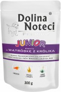 DOLINA NOTECI Premium Junior Wątróbka z królika 300g saszetka