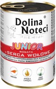 DOLINA NOTECI Premium Junior Serca Wołowe 400g