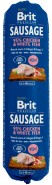 BRIT Sausage Chicken / White Fish Kiełbasa Kurczak Ryba 800g