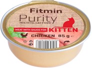 FITMIN Cat Purity alutray Kitten Chicken Kurczak tacka 85g