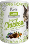 BRIT Care Cat Snack Superfruits CHICKEN Kurczak Adult 100g