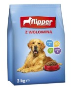 DOLINA NOTECI Flipper sucha karma dla psa z wołowiną 3 kg