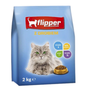 DOLINA NOTECI Flipper sucha karma dla kota z drobiem 2kg