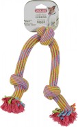 ZOLUX Zabawka sznurowa 3 Węzły kolorowe 48cm