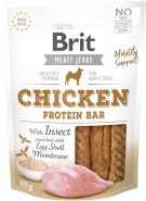 BRIT JERKY Snack CHICKEN Protein Bar Kurczak Owady 80g