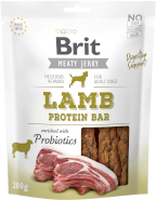 BRIT JERKY Snack LAMB Protein Bar Jagnięcina Probiotyki 200g