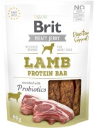 BRIT JERKY Snack LAMB Protein Bar Jagnięcina Probiotyki 80g