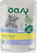 OASY Lifestage Kot ADULT Hairball w sosie 85g