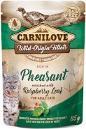 CARNILOVE CAT Pouch Pheasant Raspberry BAŻANT 85g
