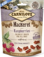 CARNILOVE DOG Crunchy Snack MACKEREL Raspberries 200g