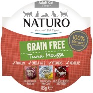NATURO Adult Cat GF Tuńczyk Tuna Mousse bez zbóż 85g