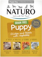 NATURO Puppy Dog GF Kurczak Ziemniaki Warzywa 150g