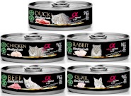 ALPHA SPIRIT Wet Cat Sterilized Beef Wołowina 85g