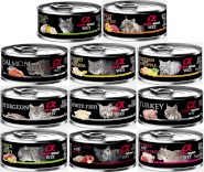ALPHA SPIRIT Wet Cat Beef Melon Wołowina Melon 85g
