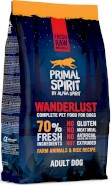 PRIMAL SPIRIT Wanderlust 70% Fresh Adult Dog 1kg