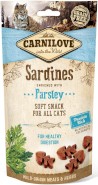 CARNILOVE CAT Soft Snack Sardine Parsley SARDYNKI 50g