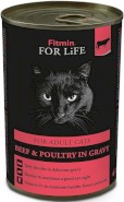 FITMIN Cat For Life Adult Beef Poultry Wołowina 415g
