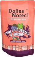 DOLINA NOTECI SuperFood Kot Cielęcina Homar Krewetki 85g