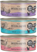 WIEJSKA ZAGRODA Indyk z Łososiem bez zbóż 85g