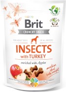 BRIT Care Dog Crunchy INSECTS Turkey Owady Indyk 200g