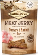 CARNILOVE Meat Jerky Turkey Rabbit Bar Indyk Królik 100g