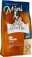 HAPPY DOG MINI TOSCANA 300g Kaczka łosoś