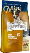 HAPPY DOG MINI PIEMONTE 300g Kaczka ryba kasztany