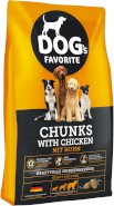 HAPPY DOG DOG's Favorite Chunks Kurczak 15kg