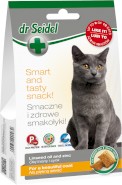 DR SEIDEL Smart Tasty Snack Smakołyk Piękna sierść kot 50g