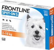 FRONTLINE Spot-On S 10szt. *ODBIÓR WŁASNY, ZLECENIE KURIERA* FRONTLINE Spot-On S 10szt. *ODBIÓR WŁASNY, ZLECENIE KURIERA*