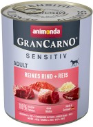 ANIMONDA Grancarno ADULT Sensitiv Wołowina Ryż 800g