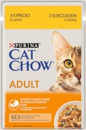 PURINA CAT CHOW Adult 1+ Kurczak Cukinia 85g