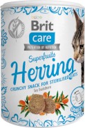 BRIT Care Cat Snack Superfruits HERRING Śledź Sterilised 100g