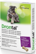 Vetoquinol DRONTAL Plus Flavour Tabletki dla psa na robaki 2tabl. *ODBIÓR WŁASNY, ZLECENIE KURIERA*