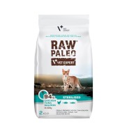 RAW PALEO STERILISED CAT Kurczak, Tuńczyk, Łosoś 2KG